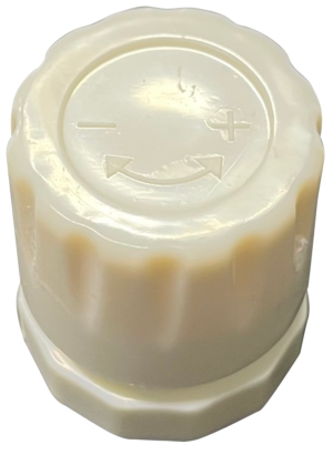 Justeringshætte/håndhjul til gulvvarme fordeler M30x1,5