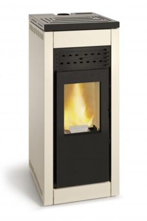 Musa Pilleovn 6 kW Hvid/sort