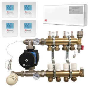 Saswell gulvvarme system 16 kreds max 2bar