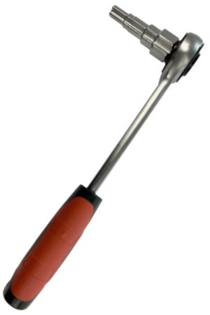 Radiatornøgle M/skralde 3/8-1