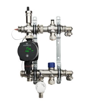 DVI Mini gulvvarmeshunt 1 kreds til fjernvarme og centralvarme