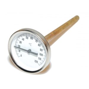 Skivetermometer 120° til akkutank