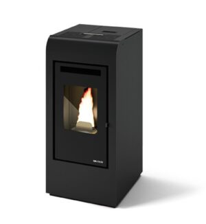 Rita Plus pilleovn 2,8-9,5 kW sort