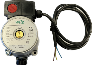 Cirkulationspumpe til pilleovn 130 mm