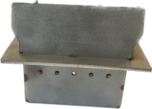 Musa herd i rustfrit stål til pilleovn