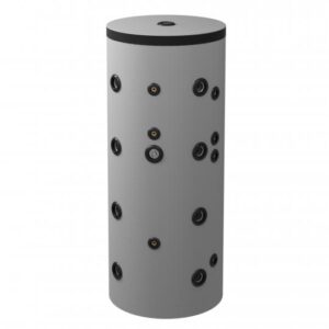 Eldom Akkumuleringstank med isolering og 2 spiraler 200 liter