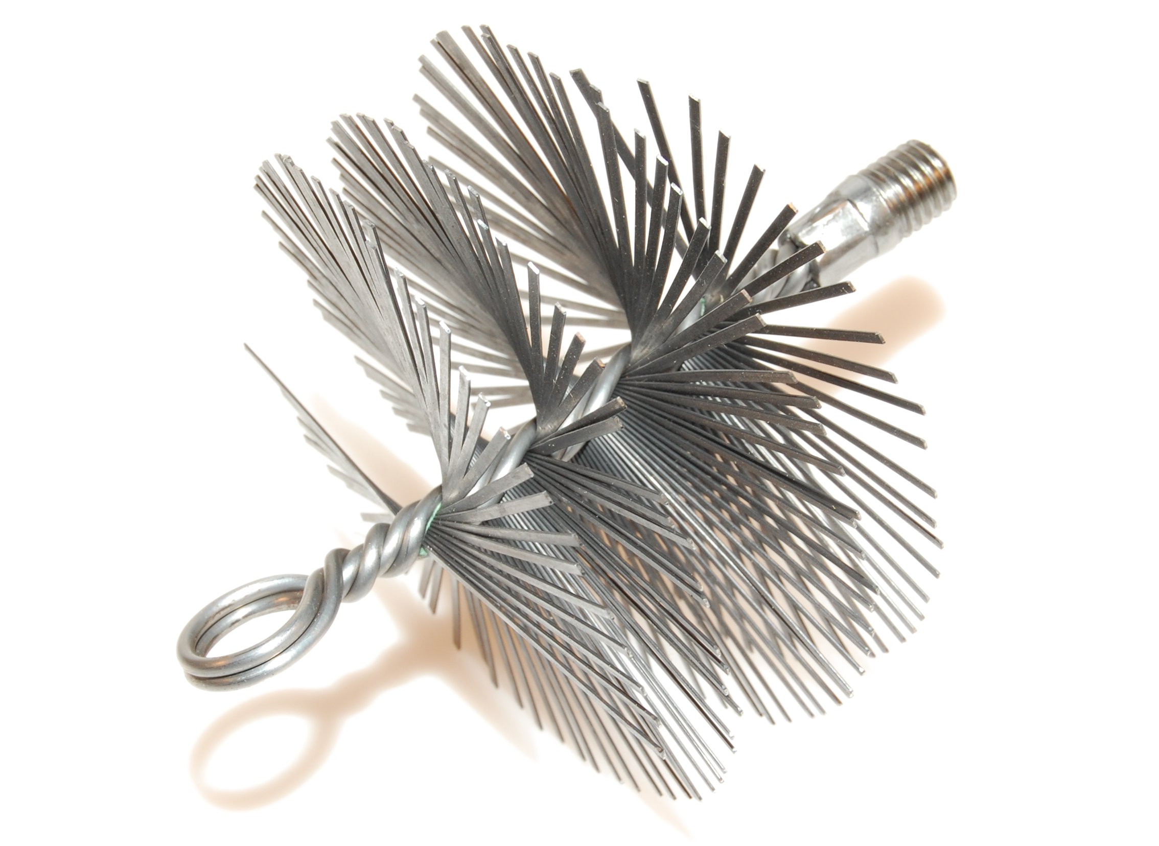 Rensebørste m/bladfjedre