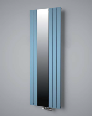 Collom hvid radiator med spejl_320100260
