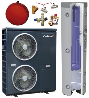 CopMax RS15 m/Multitank 180/100 L Varmepumpesæt