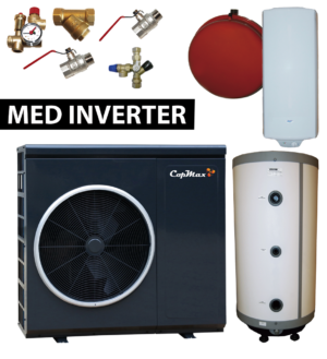 CopMax HS10V m/Multitank 200/37 L Varmepumpesæt