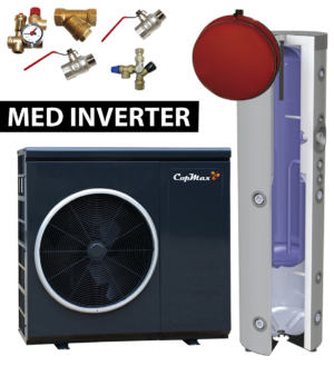 CopMax HS10V m/Multitank 180/100 L Varmepumpesæt