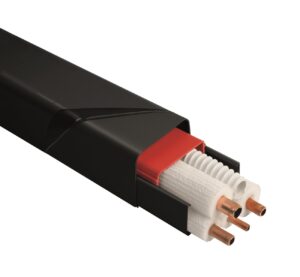 CopMax Design kabelkanal sort  2 meter