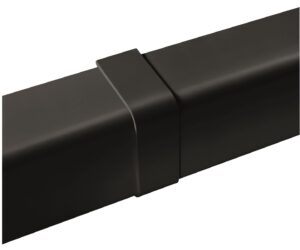 CopMax Design kabelkanal muffe sort 80 x 60 mm