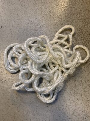 Glassnor rund pr.meter / 5mm