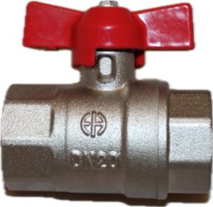 Kuglehane med T-greb muffe/muffe 3/8"