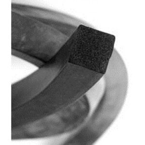 Gummipakning 15x15mm til magasinlåge