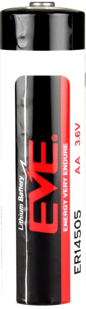 Lithium batteri AA 3.6V til styring