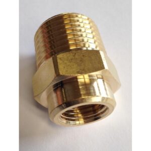 Manometer lukkeventil Overgang 1/2" x 1/4"