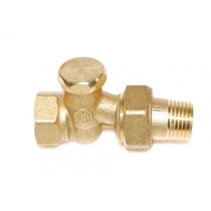 Radiatorforskruning m/afspæring 1/2"