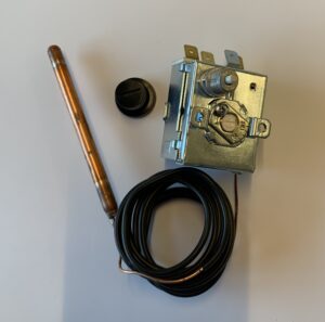 Orlan sikkerhedstermostat til fastbrændselskedel