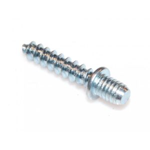 Træskrue til rørbærer med gevind M6 x 35mm