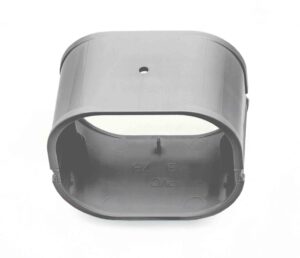 Inaba kabelkanal muffe - Grå