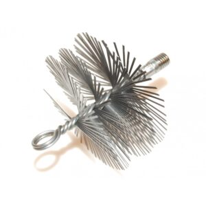 Rensebørste med bladfjedre ø125mm