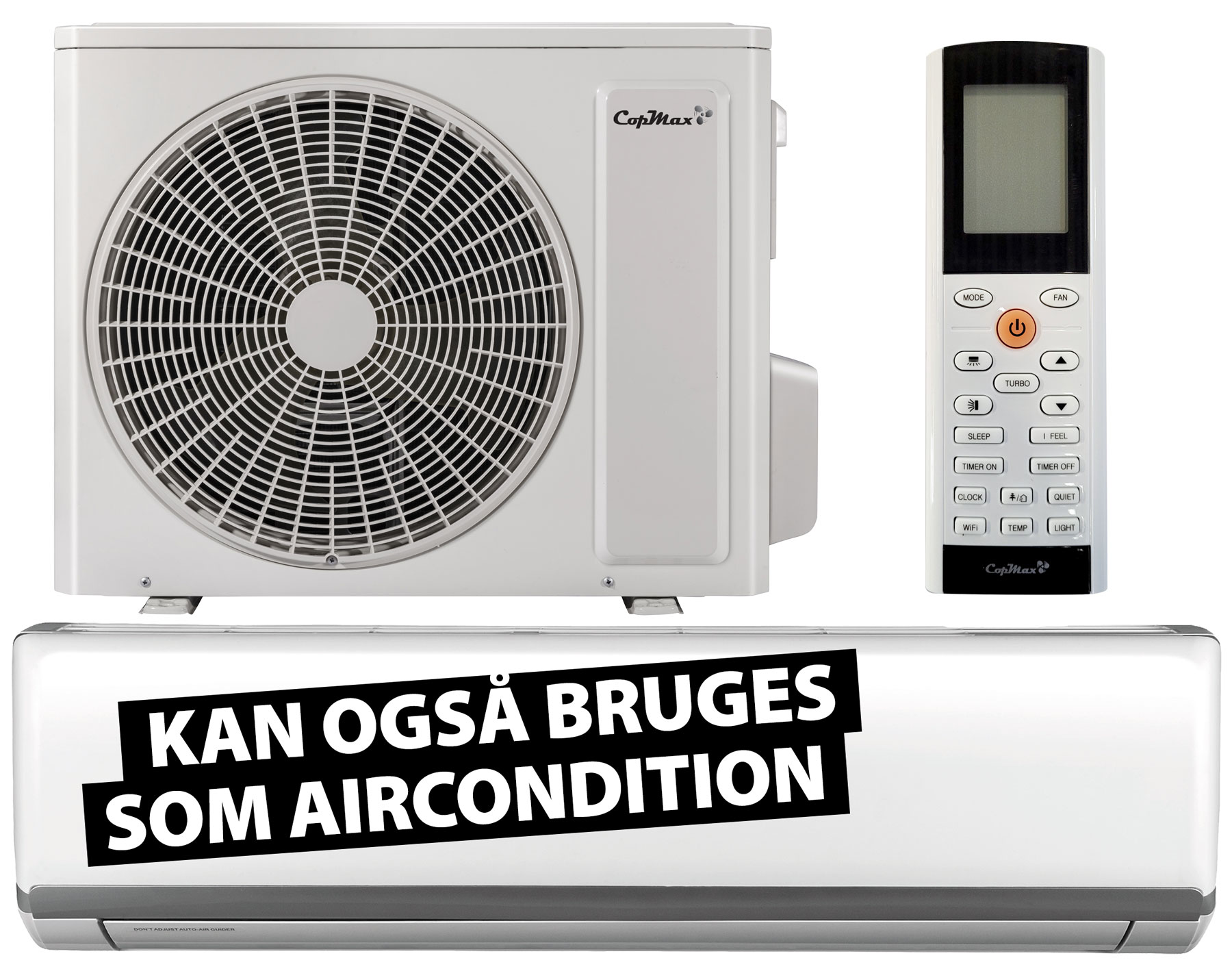 Luft/luft varmepumpe