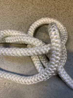 Glassnor rund pr.meter / 8mm