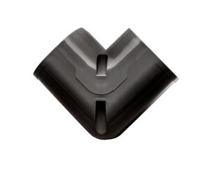 Inaba kabelkanal hjørne 90° Sort