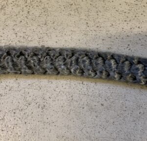 Milo PS-30 tætningssnor - 1,8 meter - 15x15mm