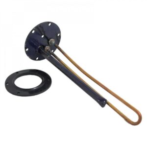 varmelegeme med flange