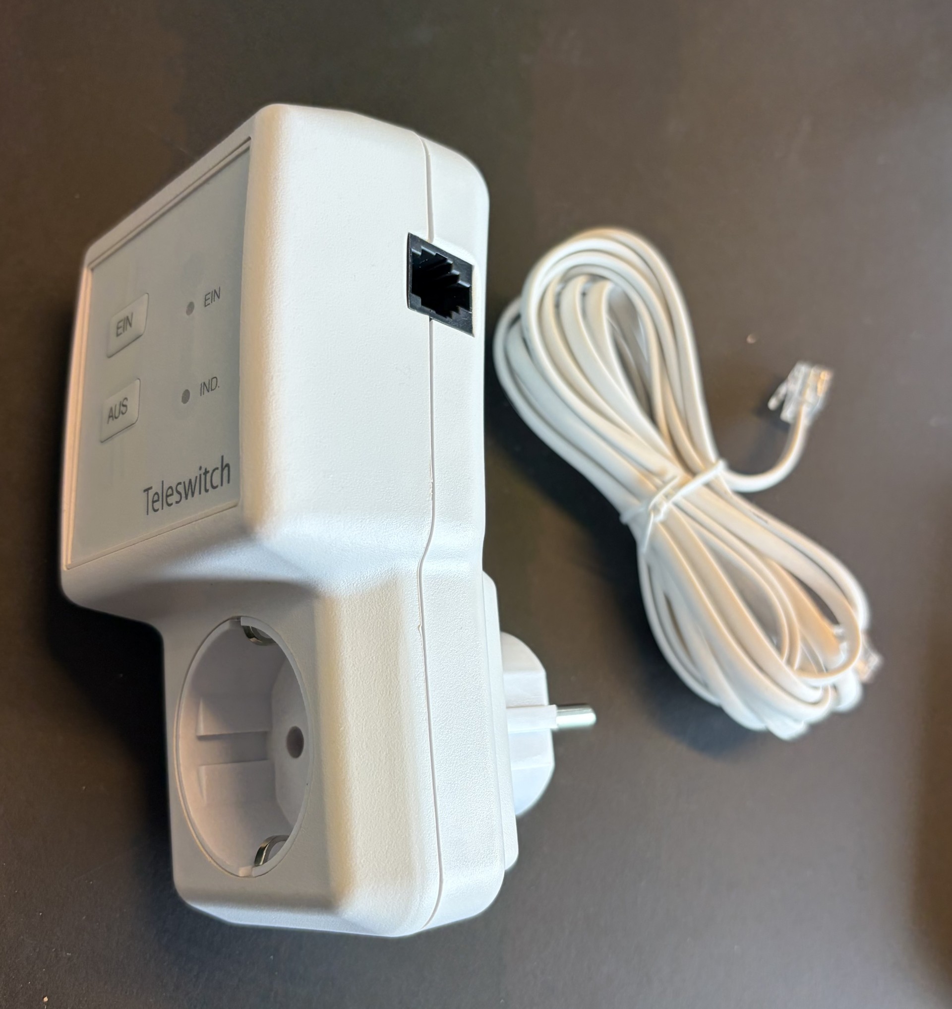 TeleSwitch Schuko modem kabel T.220.50 - Billede 3