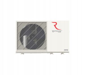 ROTENSO Airmi Mono 12kW 3-faset hvid varmepumpe AIMW120X3