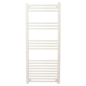 Athena håndklædetørrer plan 1200x500 mm hvid