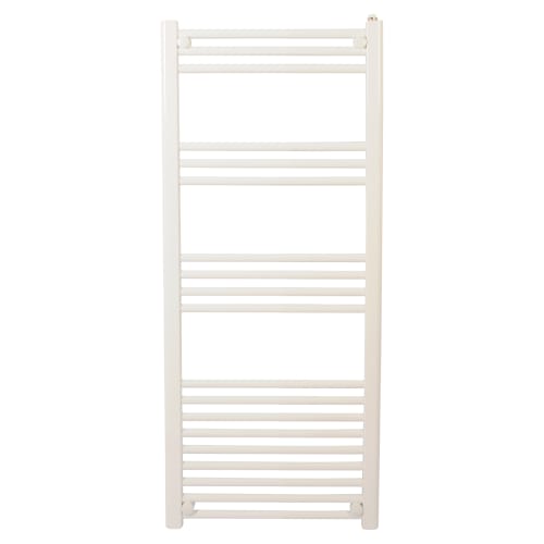 Athena håndklædetørrer plan 1200x500 mm hvid